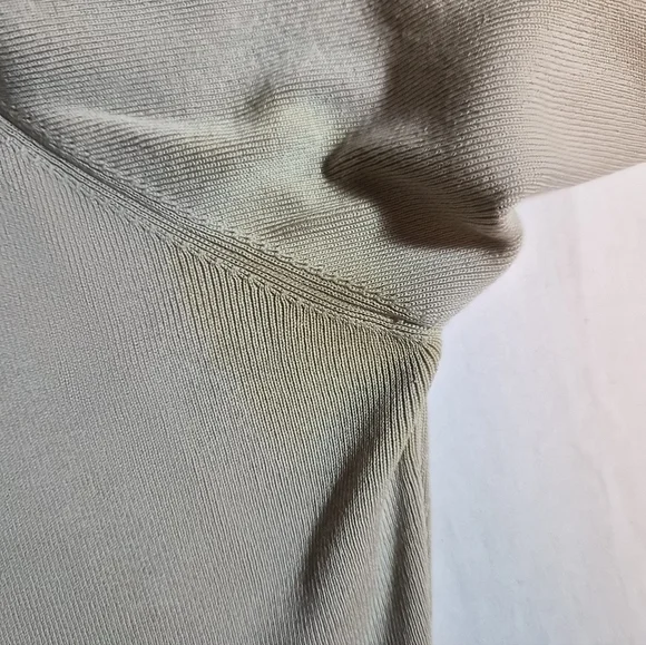 Valerie Separates 100% Silk Grey Mock Neck Sweater PL - READ DESC - Picture 10 of 10